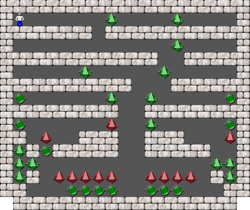 Sokoban Mass Remodel level 1839